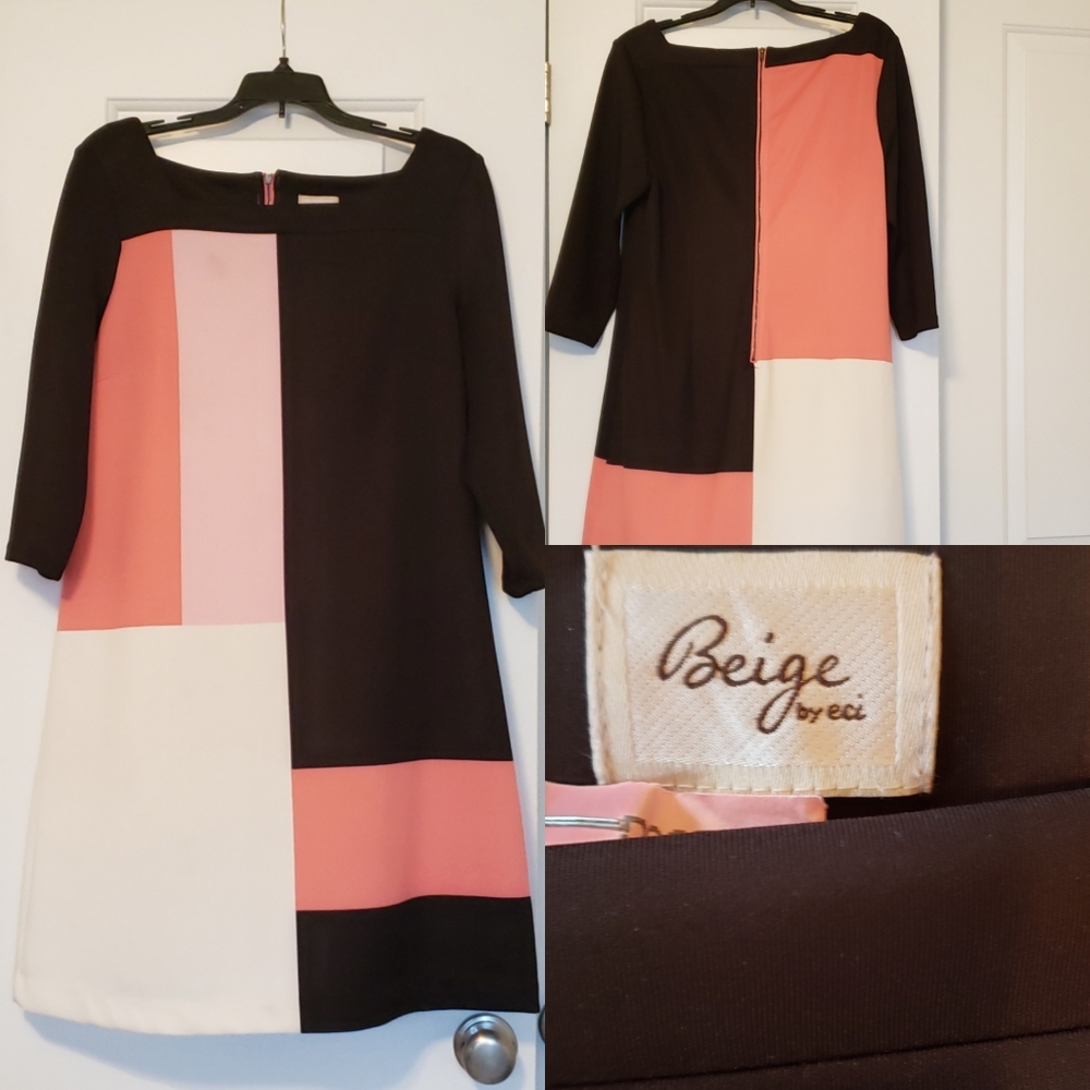 Color Block Business Dress